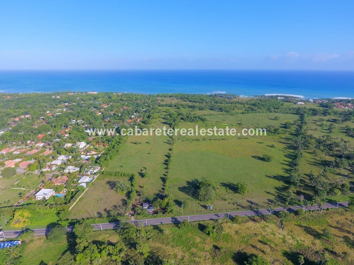 50 hectáreas de terreno en primera línea de playa Cabarete El Encuentro República Dominicana 2