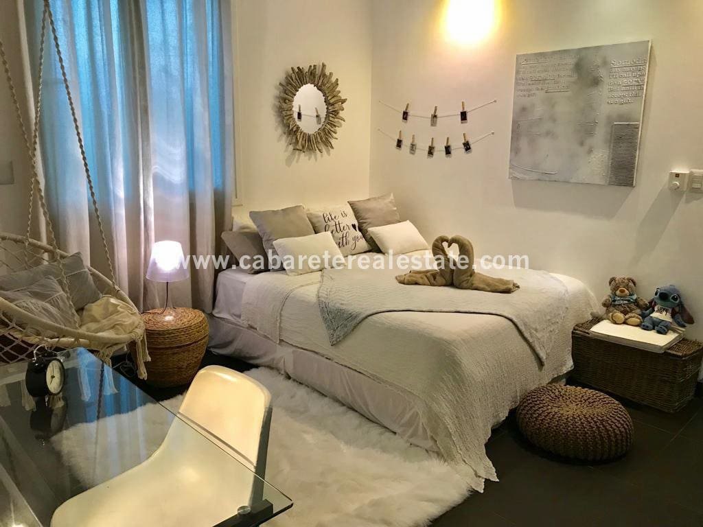 Dormitorio moderno en apartamento de lujo en sosua republica dominicana