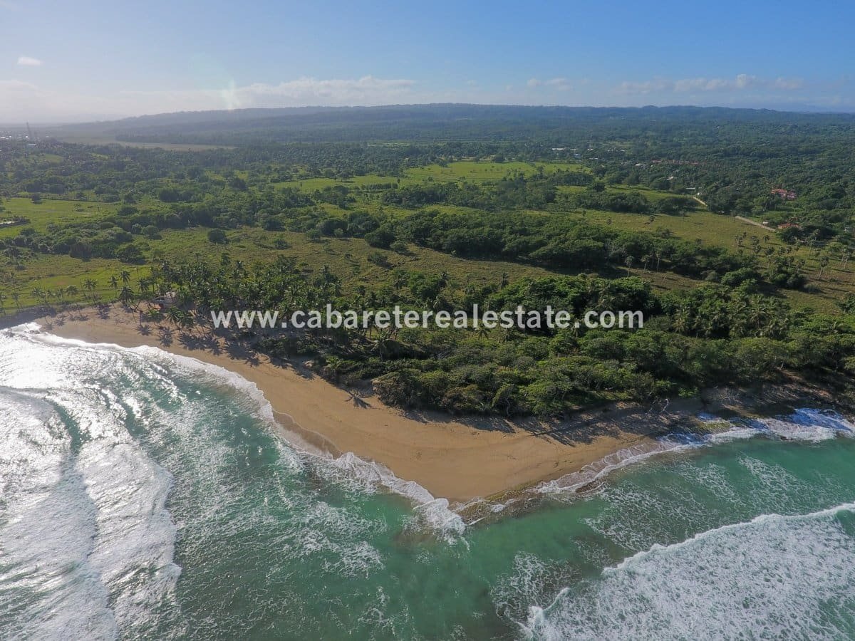 Playa Encuentro tierra Costa Norte Republica Dominicana El Encuentro Desarrollo tierra 123 acres Cabarete Real Estate