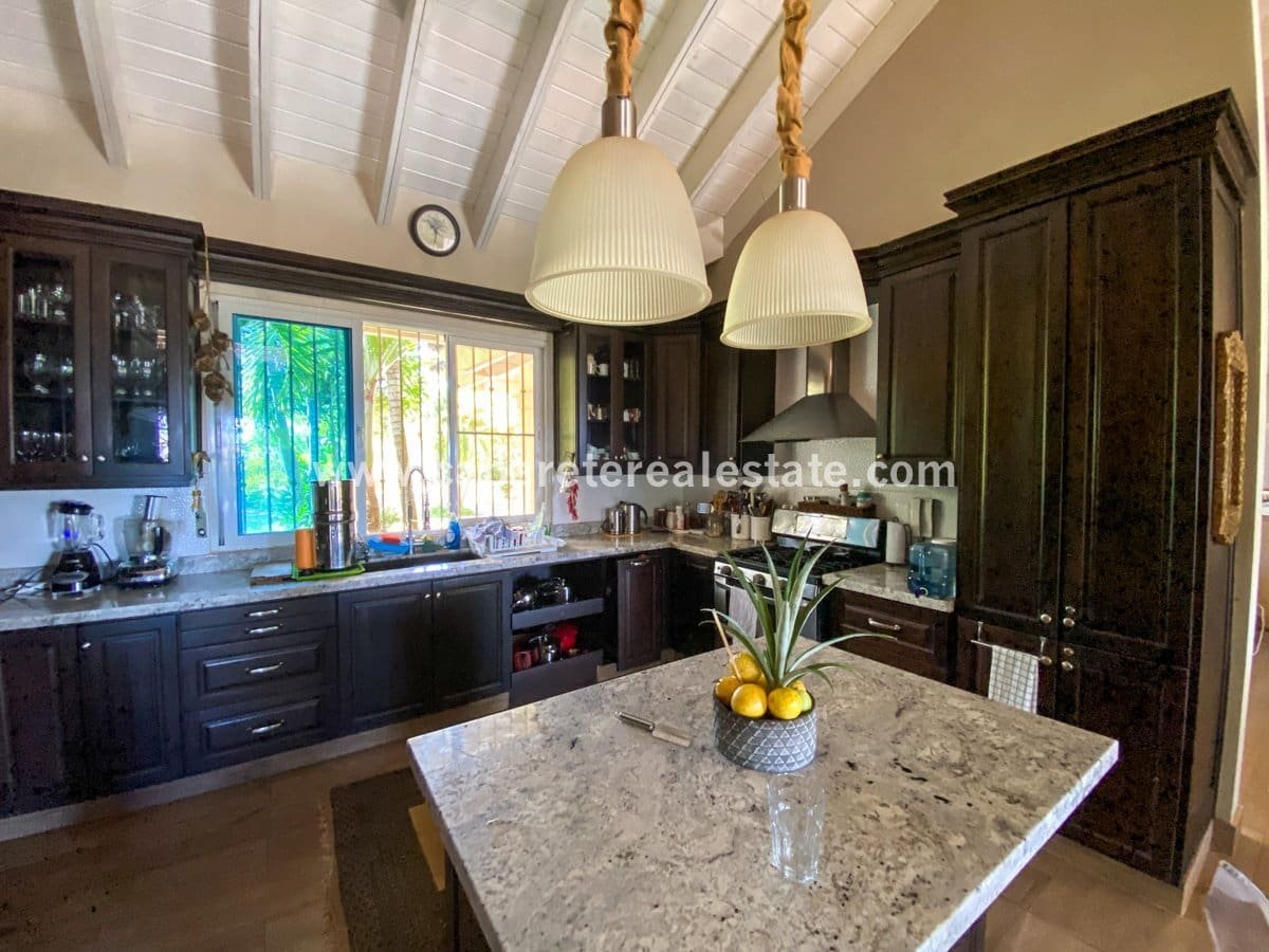 Maison de plain-pied de 3 chambres à Sosua île de la cuisine Maison de plain-pied de 3 chambres à Sosua île de la cuisine