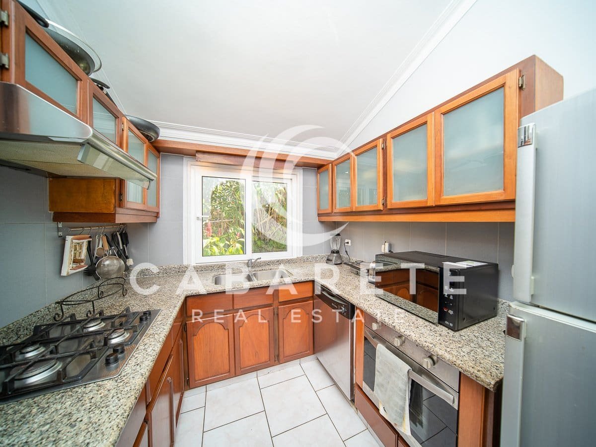 Tropical Beachfront Villa Cabarete Fully Furnished Kitchen
