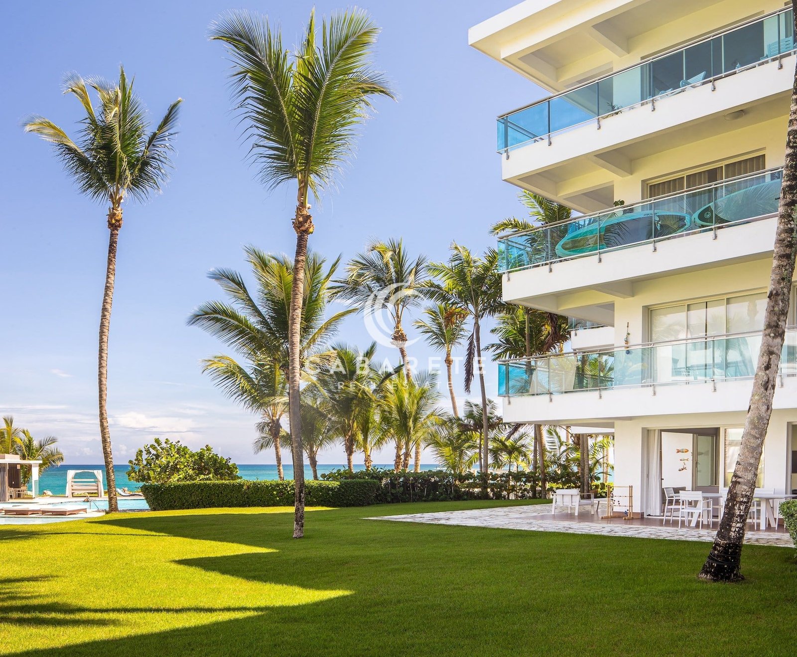 Beachfront 3-bedroom Cabarete Condo Exterior
