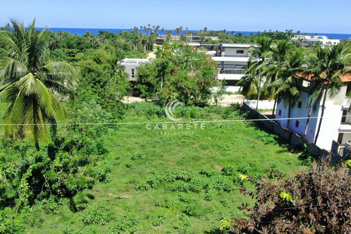 Explore el encanto de los terrenos en venta en Encuentro, situado en medio del vibrante entorno de Cabarete