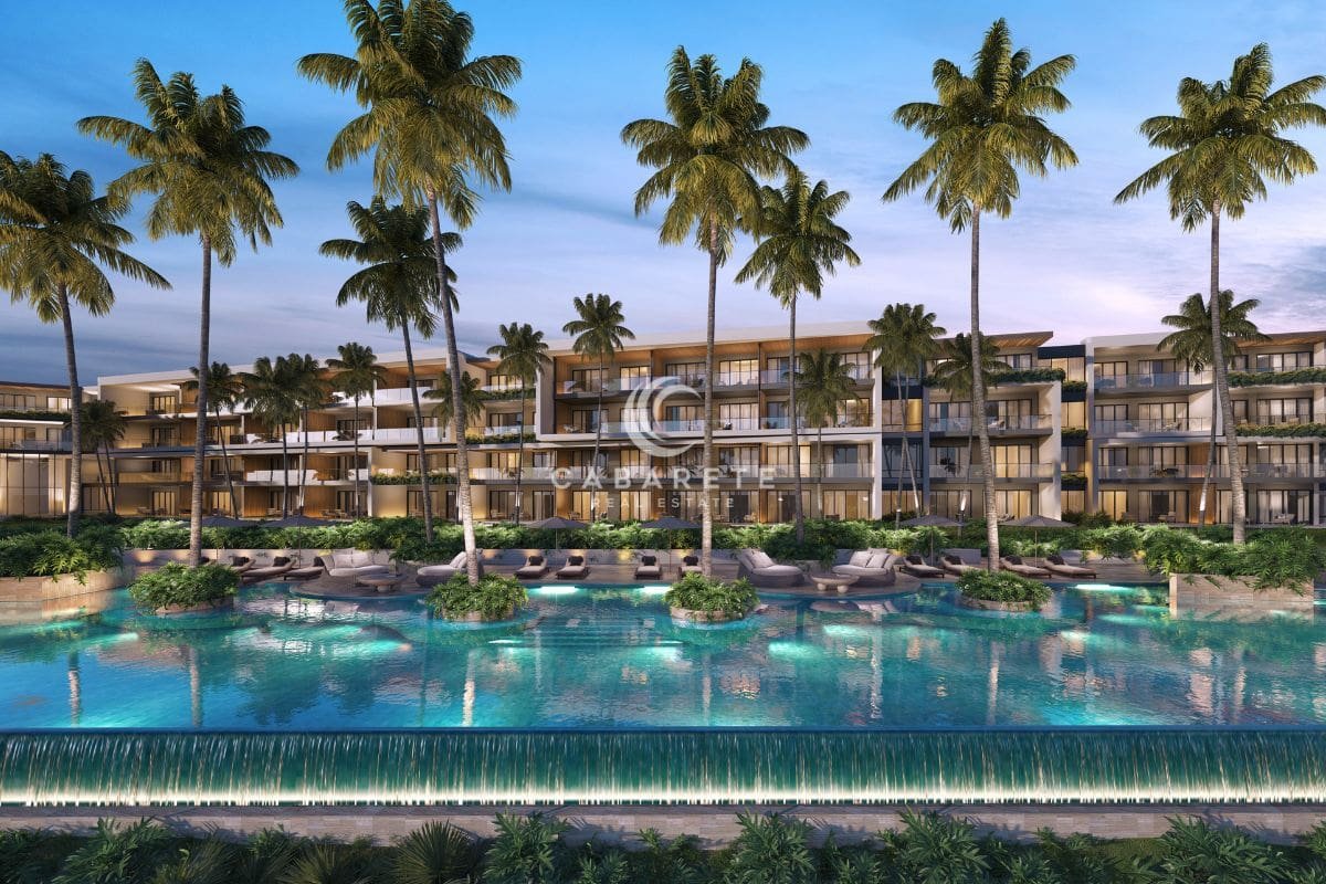 Cabarete Real Estate bietet luxuriöse Wohnungen am Meer in Atlantic View Cabarete Punta Goleta Dominikanische Republik